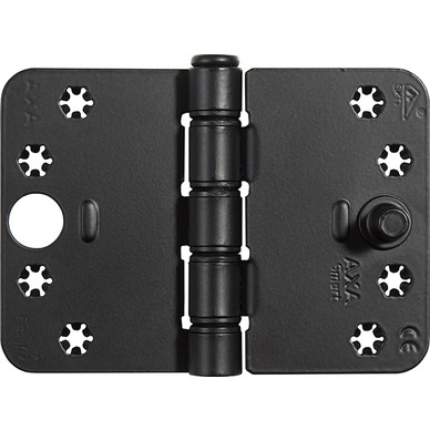 【chaaa】 AXA Smart-easyfix scharnier 89x125x3mm RH zwart SKG***