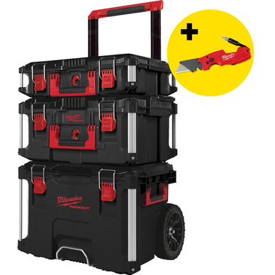 Milwaukee PACKOUT™ 3 pcs set kopen? | Bestel bij Toolstation