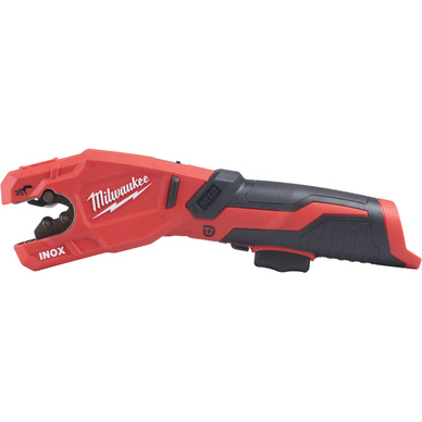 Milwaukee M12 PCSS-0 RAPTOR accu pijpsnijder RVS (body), foto 2 van 3