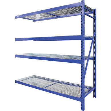 Relaxdays stellingkast, set van 2, 200 kg, H x B x D 152 x 76 x 31 cm