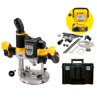 DeWALT DCW620NT-XJ 18V XR accu bovenfrees 18V XR Basic in TSTAK (body), foto 2 van 3