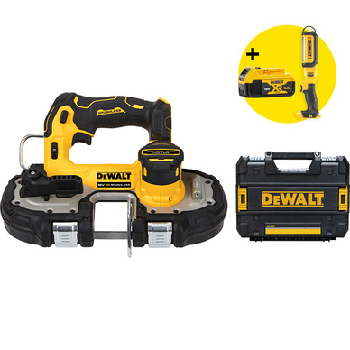 DeWALT DCS377NT-XJ 18V accu bandzaag (body), foto 2 van 3