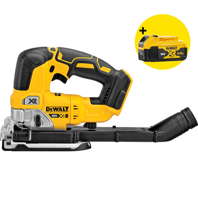 DeWALT DCS334NT-XJ accu decoupeerzaag machine (body), foto 2 van 3