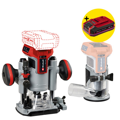 Einhell TP-RO Kit Li BL Solo accu boven-/kantenfrees (body), foto 2 van 3
