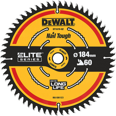 DeWALT DT1670-QZ ELITE CSB cirkelzaagblad, foto 2 van 3