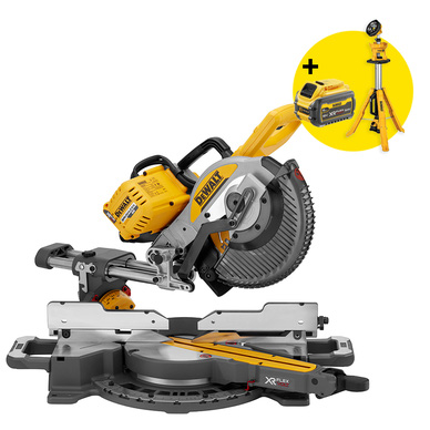 DeWALT DCS727N-XJ 54V Flexvolt accu afkort- & verstekzaag machine (body), foto 2 van 3