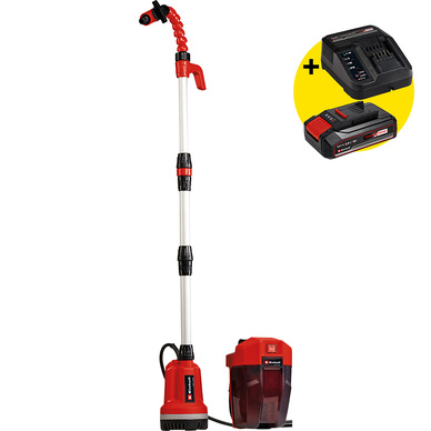 Einhell GE-PP RB Li Solo 2-in-1 accu drukdompel-/regentonpomp (body), foto 2 van 3