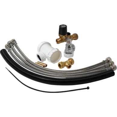 Plieger aansluitset keukenboiler, foto 2 van 3