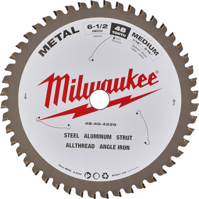 Milwaukee Cirkelzaagblad metaal, foto 2 van 3