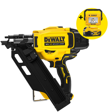 DeWALT DCN930N-XJ 33 18V XR Basic accu constructie tacker enkelshot + bumpfire (body), foto 2 van 3