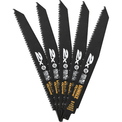 DeWALT Reciprozaagblad 2X BiM extra dik, hout, foto 2 van 3