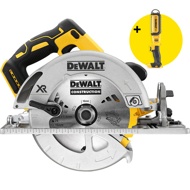 DeWALT DCS572N-XJ 18V XR BL accu cirkelzaag (body), foto 2 van 3