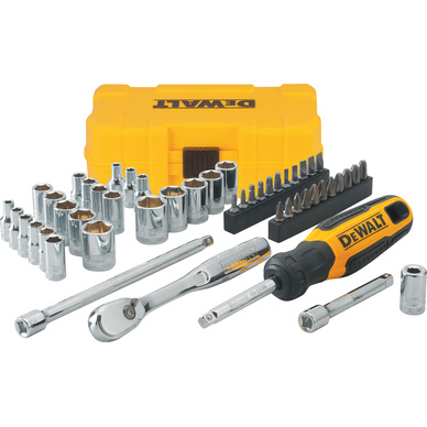 DeWALT 1/4" Dopsleutelset, foto 2 van 3