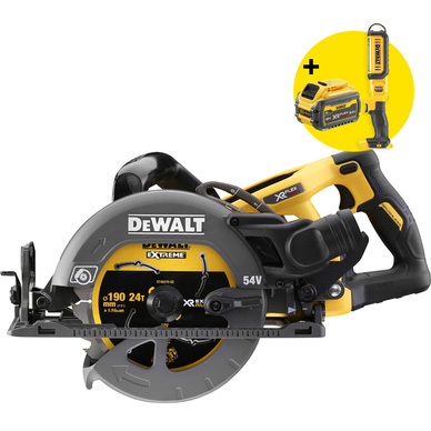 DeWALT DCS577N-XJ 54V Flexvolt accu cirkelzaag machine (body), foto 2 van 3