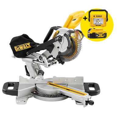 DeWALT DCS365N-XJ accu afkort- & verstekzaagmachine (body), foto 2 van 3