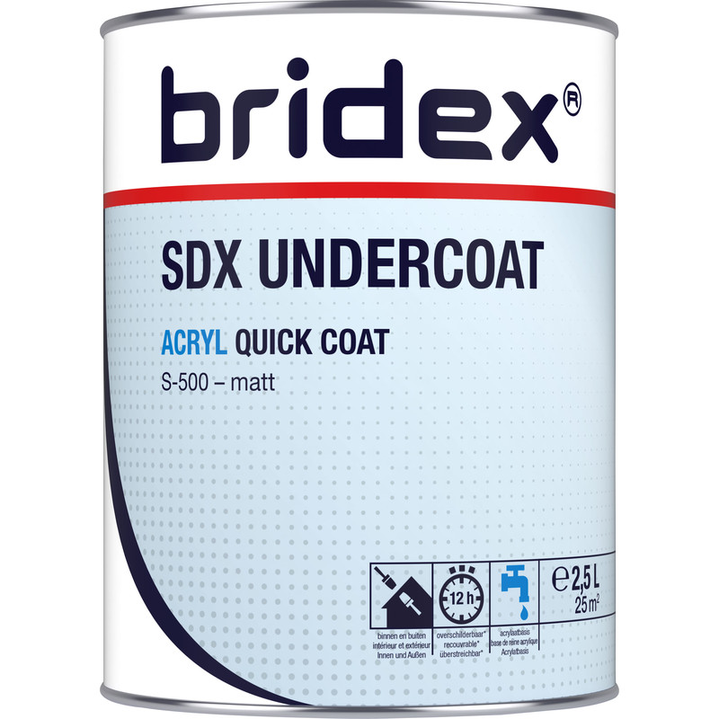 Bridex SDX Undercoat grondverf acryl