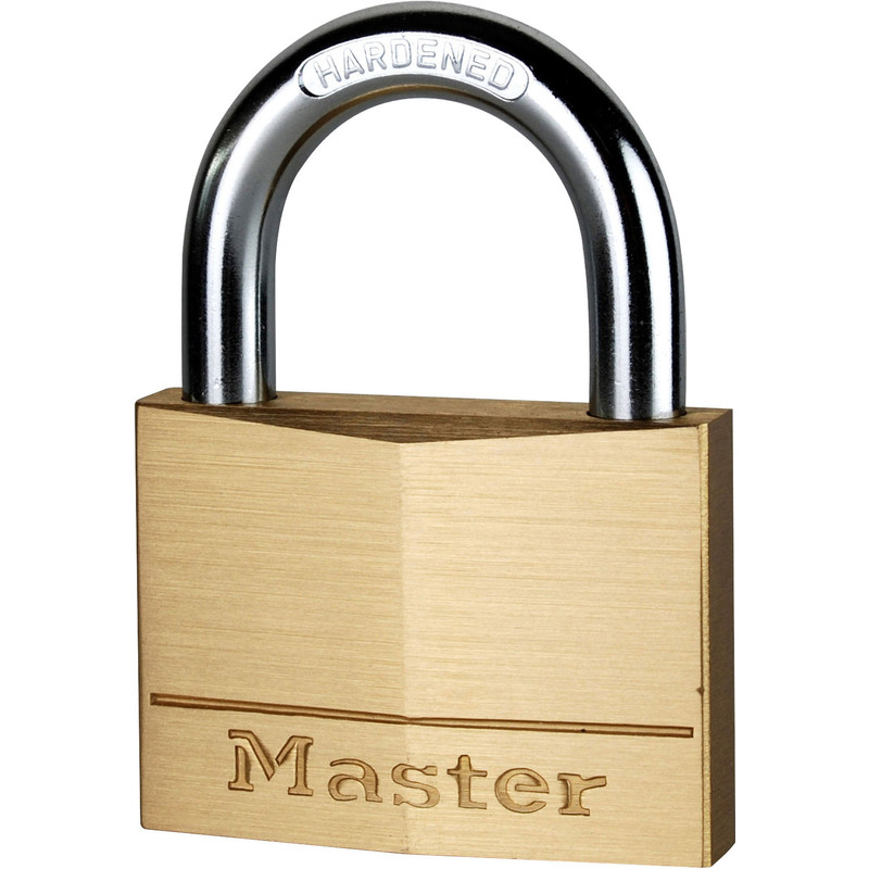 Handvest ouder links Master Lock hangslot 60mm - Toolstation