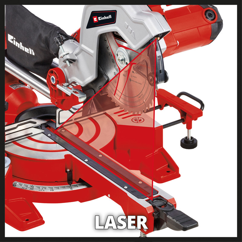 Einhell TC-SM 216 radiaal afkort- & verstekzaagmachine