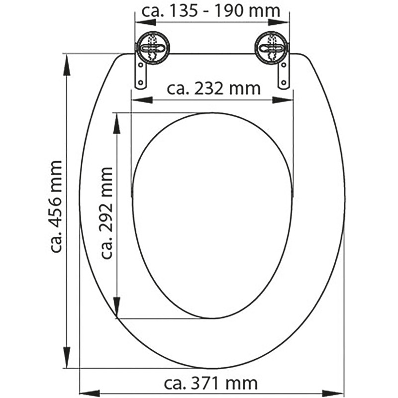 Ringlet goedkeuren ego Schütte Duroplast wc-bril - Toolstation