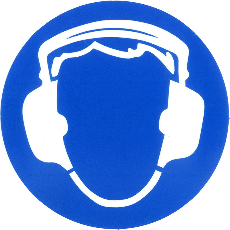 Sticker oorbescherming