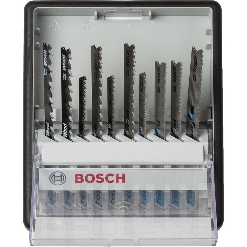 Bosch Robust Line decoupeerzaagbladenset hout & metaal