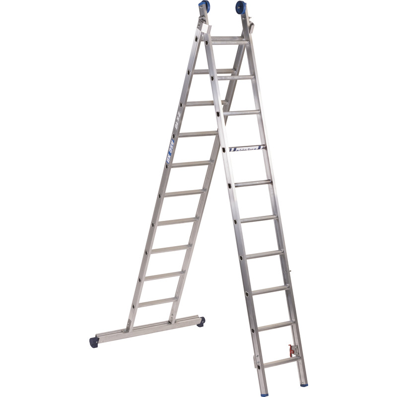 veeg Terug, terug, terug deel Grens Alumexx ladder XD BL recht met stabilisatiebalk| Toolstation.nl