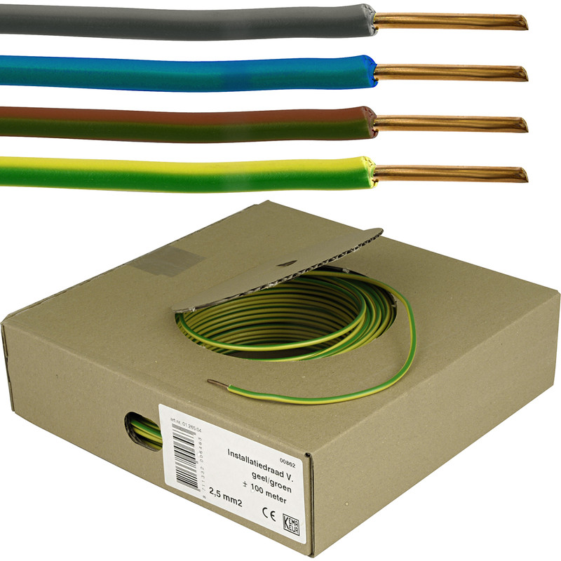 Elektrisch draad VOB H07V-U