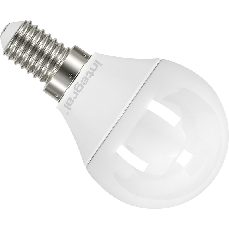 Integral LED lamp kogel mat E14