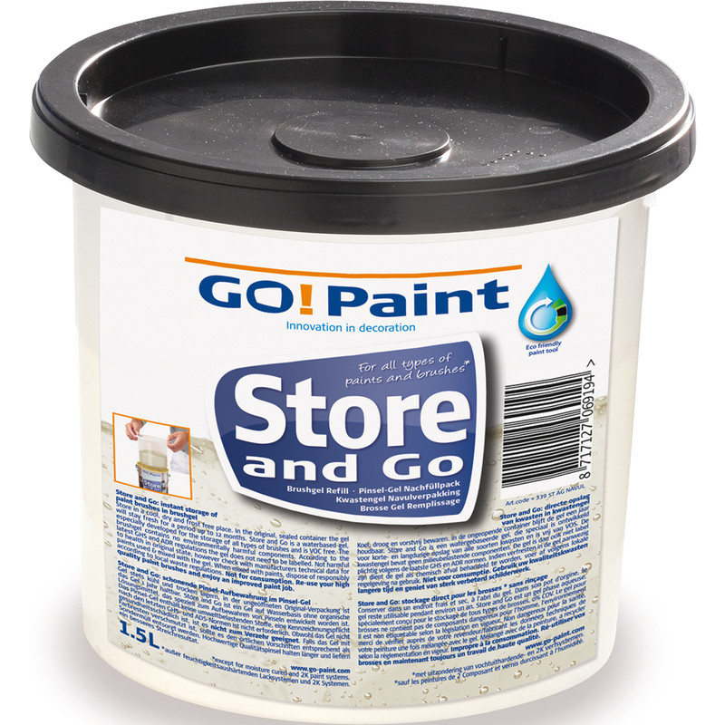 Go!Paint Store and Go navul verpakking