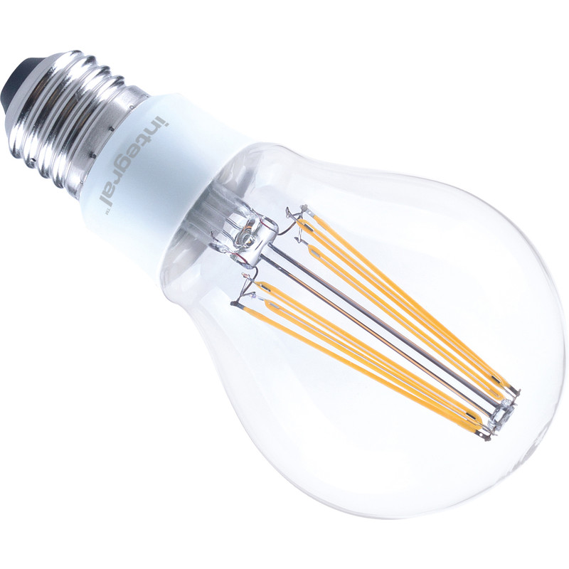 Integral LED lamp filament standaard E27