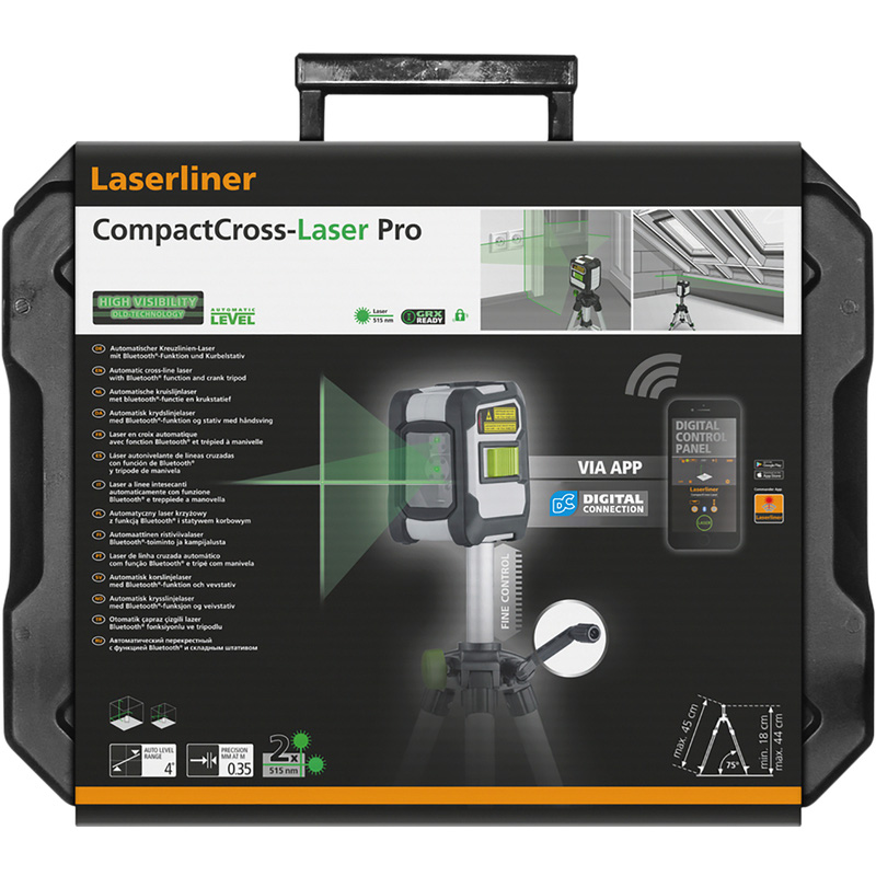 Laserliner CompactCross-Laser Pro kruislijnlaser