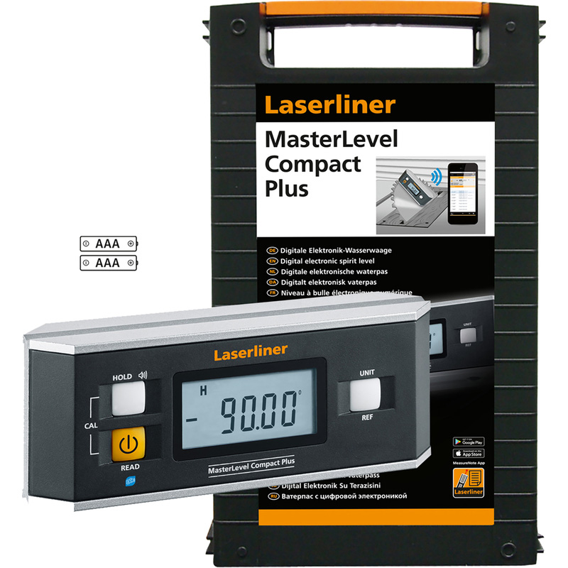 Laserliner MasterLevel Compact Plus digitale waterpas