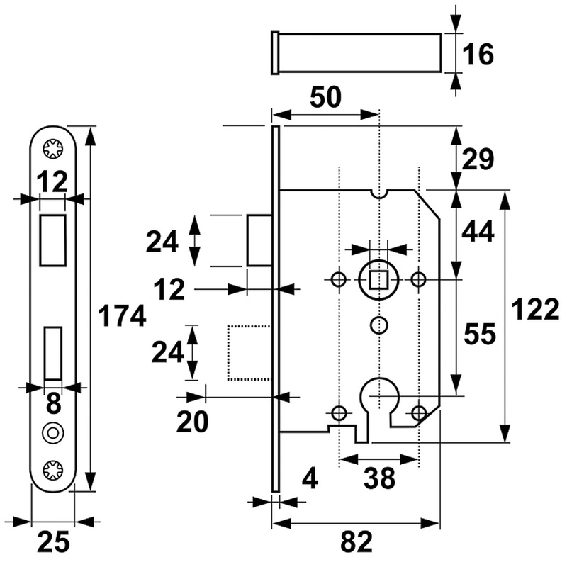 AXA / AXA veiligheidsslot SKG**