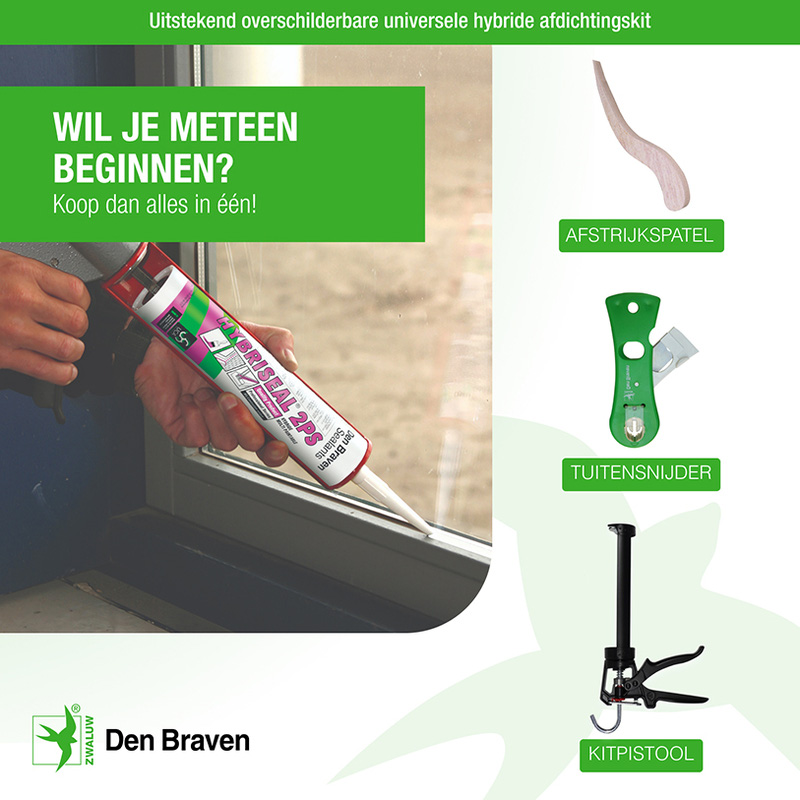 Zwaluw / Zwaluw hybriseal-2PS beglazingskit