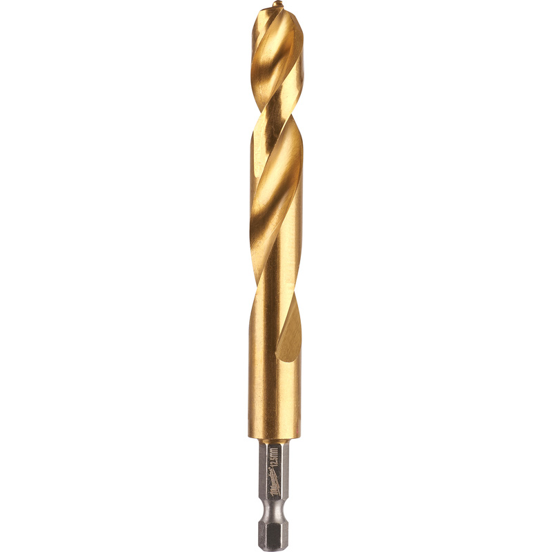 Milwaukee Metaalboor HSS-G Tin Red Hex shockwave
