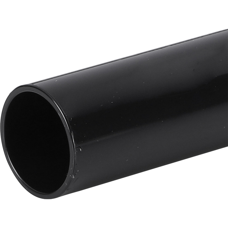 JSL / JSL rechte buis PVC zwart