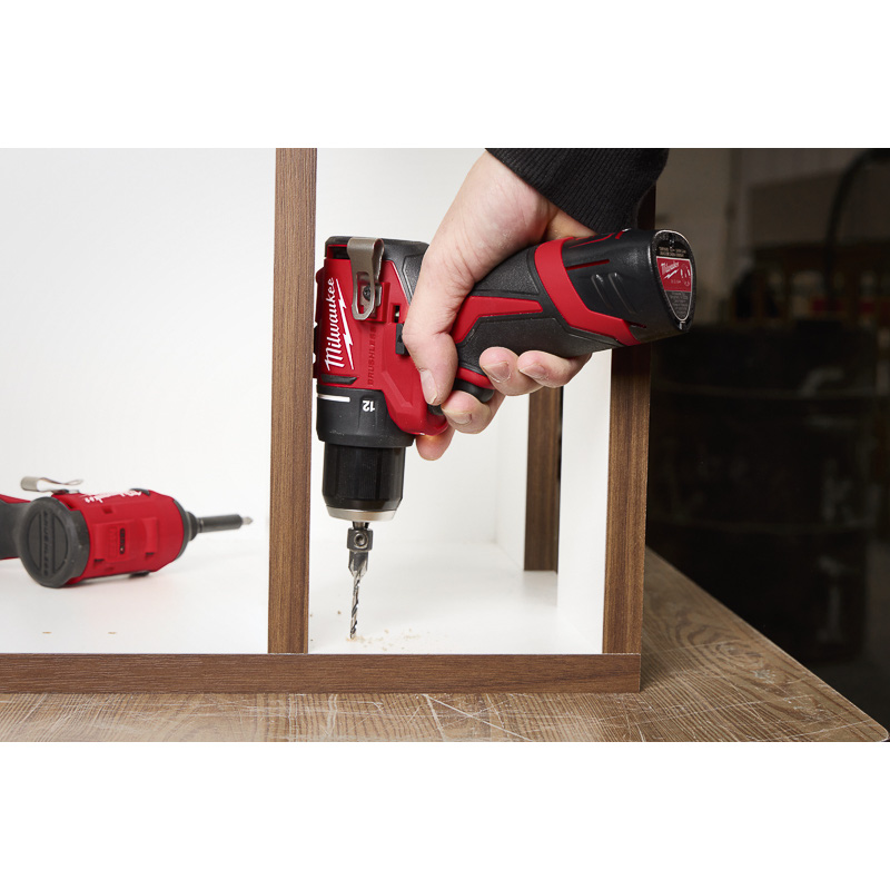 Milwaukee / Milwaukee M12 BLPDRC-0 accu compact klopboormachine (body)