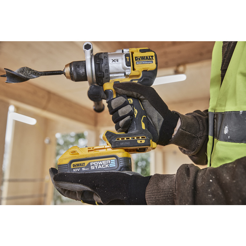 DeWALT DCD1007NT-XJ 18V XR Basic accu klop-/schroefboormachine in TSTAK (body)