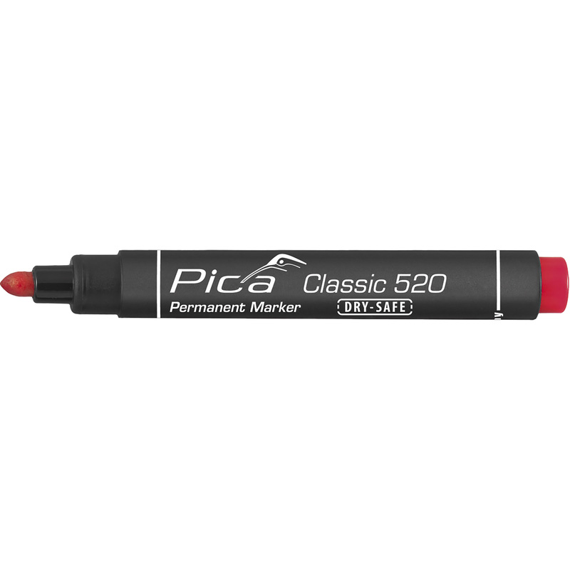 Pica Classic 520/40 Permanent Marker rood - ronde punt