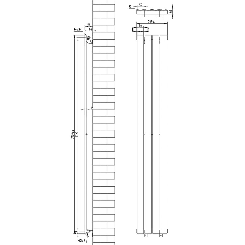 MonsterShop / Design radiator vlak paneel