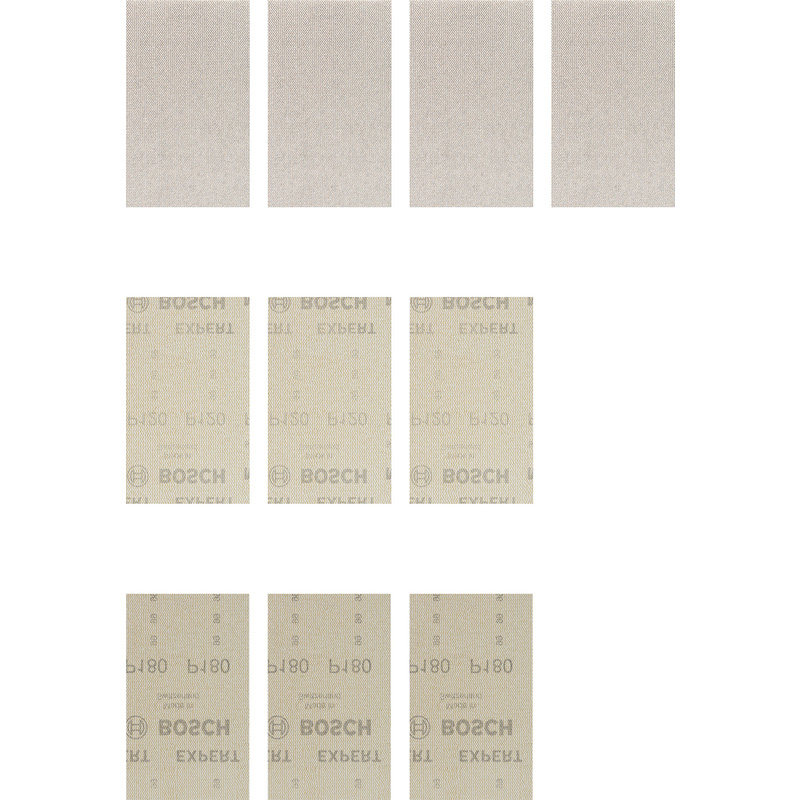 Bosch / Bosch Vlak schuurpapierset 80x133mm