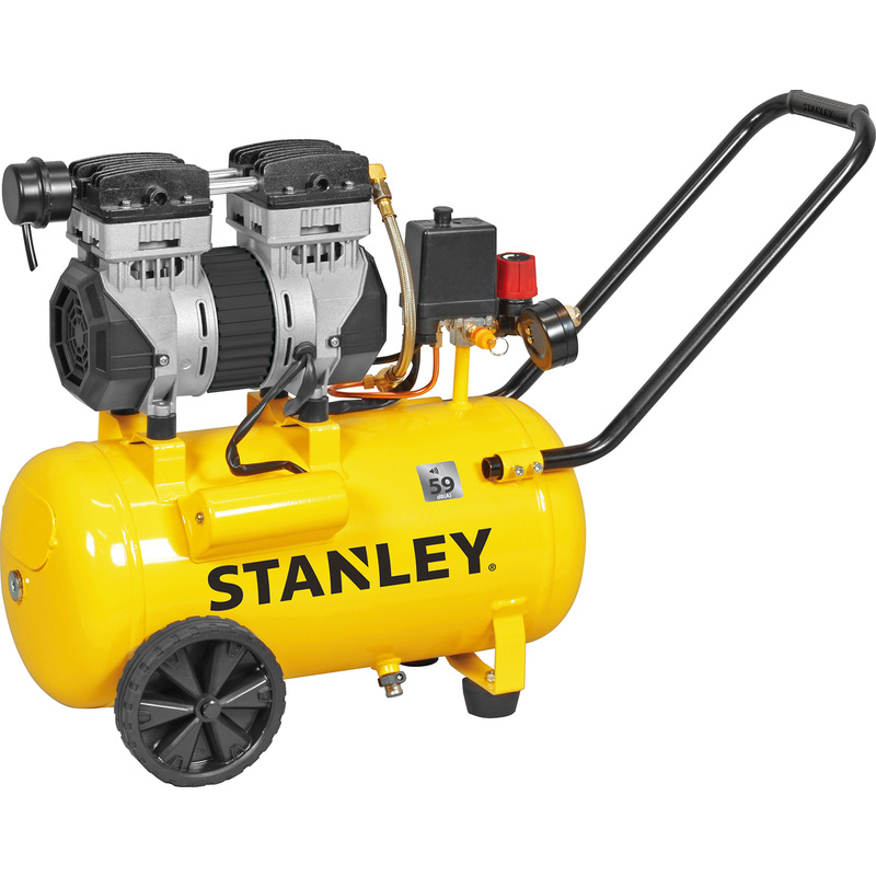 Achtervoegsel erfgoed Reusachtig Stanley DST150/8/24 Silent compressor olievrij 24L - Toolstation