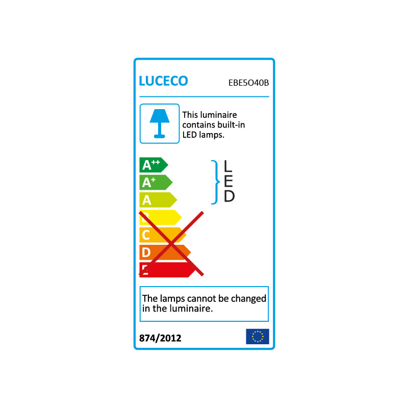Luceco ovale LED buitenlamp
