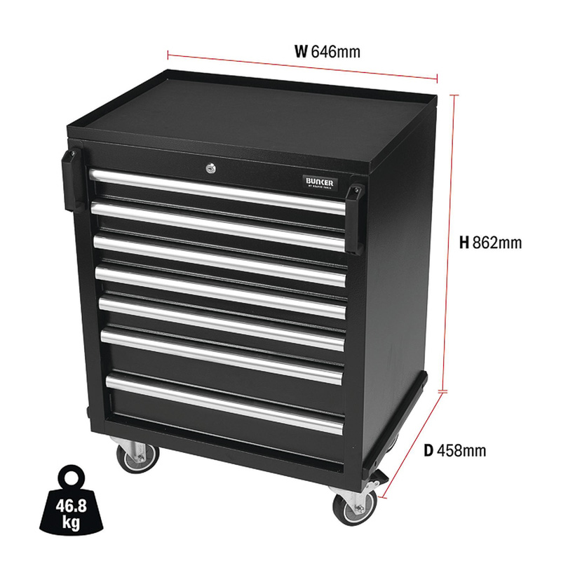 BUNKER / BUNKER® Modulaire mobiele kast