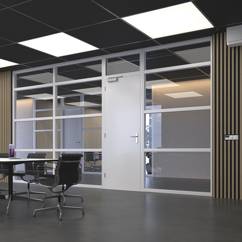 AXA / AXA deurdranger met glijarm en afdekplaat