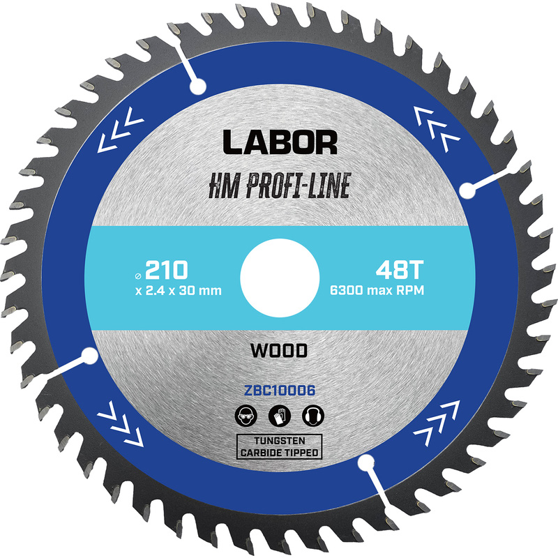 Labor HM cirkelzaagblad hout