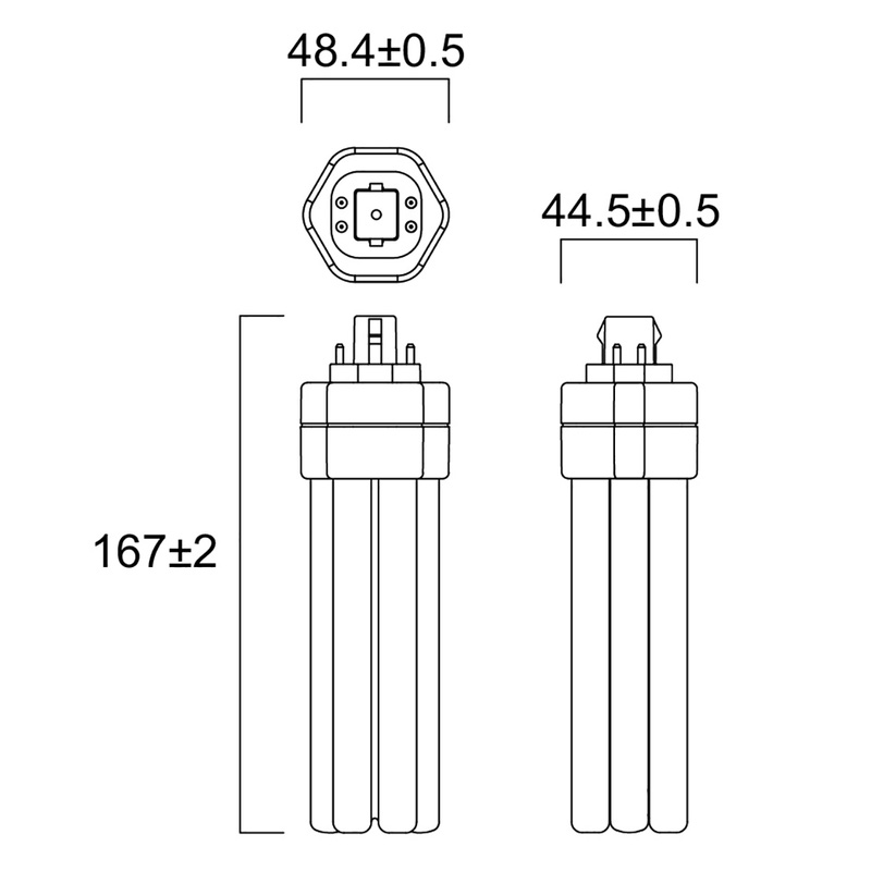 Sylvania ToLEDo LYNX TE LED PL-lamp 4-pins