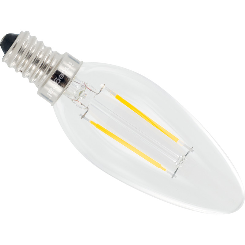 Integral LED lamp filament kaars E14
