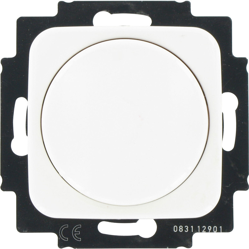 Kopp LED dimmer wissel inbouw + BuschJaeger Reflex SI afdekking Wit