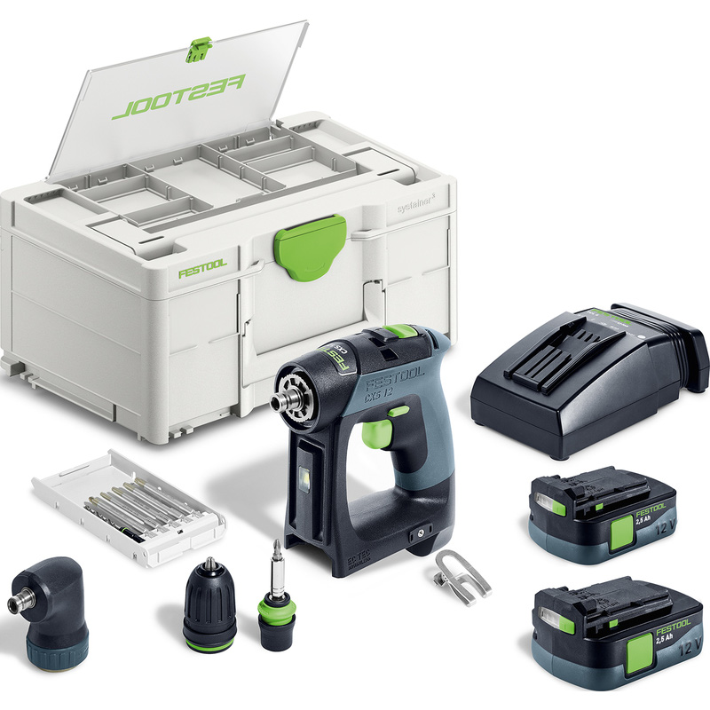 Festool CXS LI 2,5 set accu schroefboormachine